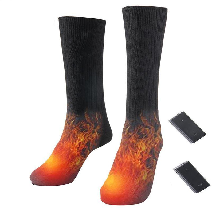 Thermal Cotton Heated Socks