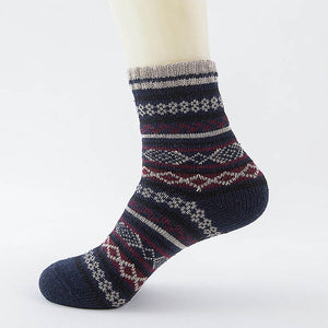 Winter Thick Warm Stripe Wool Socks