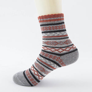 Winter Thick Warm Stripe Wool Socks