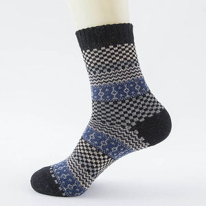 Winter Thick Warm Stripe Wool Socks