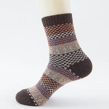 Load image into Gallery viewer, Winter Thick Warm Stripe Wool Socks