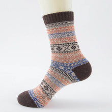 Load image into Gallery viewer, Winter Thick Warm Stripe Wool Socks