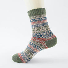 Load image into Gallery viewer, Winter Thick Warm Stripe Wool Socks