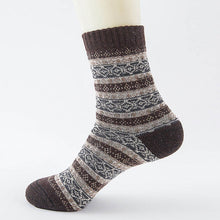 Load image into Gallery viewer, Winter Thick Warm Stripe Wool Socks