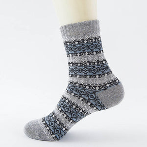 Winter Thick Warm Stripe Wool Socks